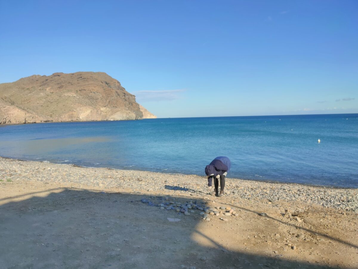 limpieza playa las negras