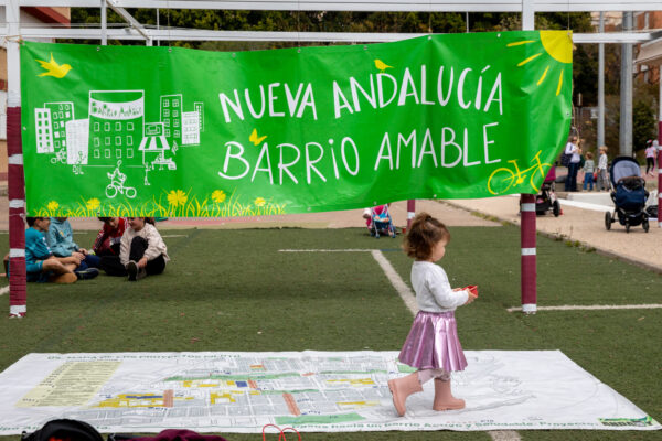 #PatiosAbiertos Inauguración Nueva Andalucía Barrio Amable